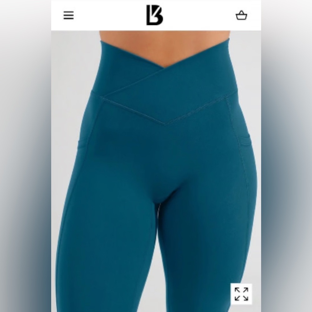 LIKE NEW 🆕 Buffbunny Monarch High Rise Legging Secret Garden
